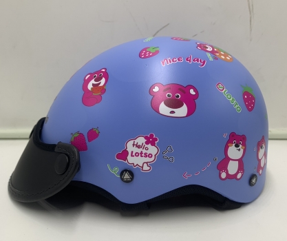 NÓN BẢO HIỂM 008 MỎ DA