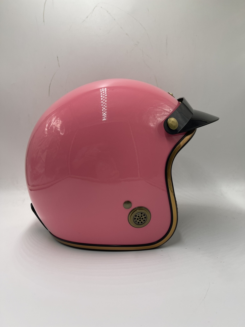 NÓN BẢO HIỂM MOTO 268 TRƠN JOKO LÓT MÀU